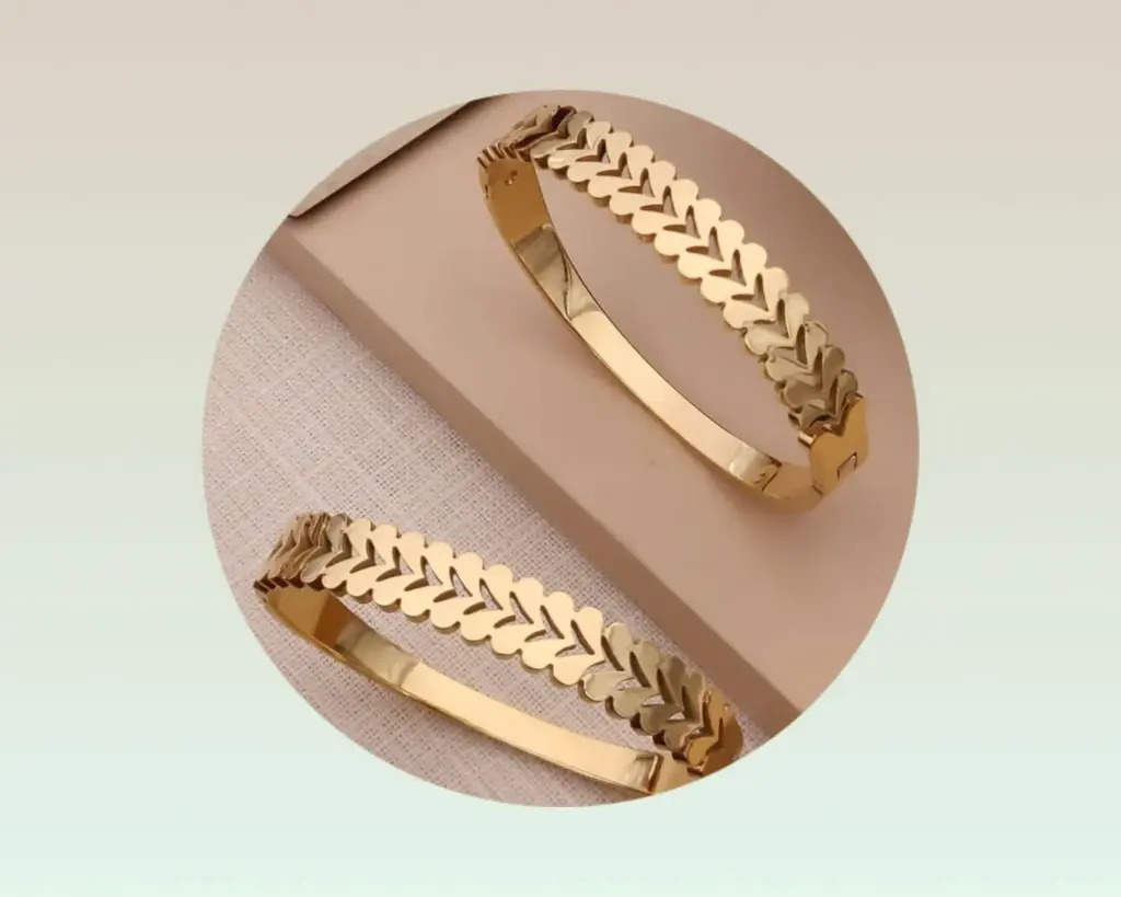 Heart bangle kada