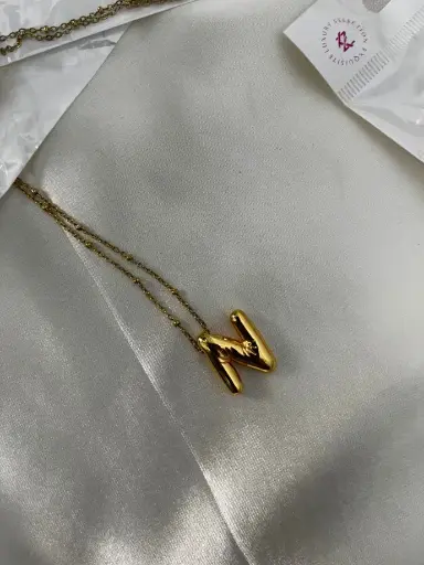 N Initial necklace