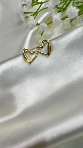 Heart Spin Earring
